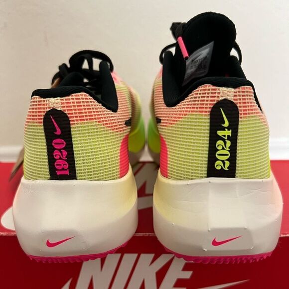Nike Zoom Fly 5 PRM Ekiden Kipchoge Green Volt Pink - Picture 5 of 9